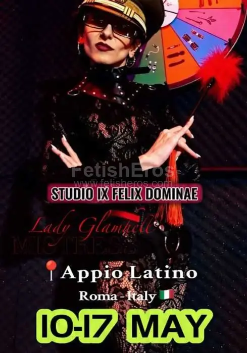 Mistress Lady GlamHell ROMA -Sessioni con Mistress BDSM, Foto Gallery Fetish, Annuncio Mistress Fetish Eros