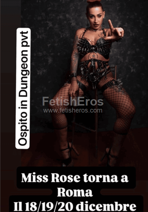 MISS ROSE A ROMA ROMA MISS ROSE A ROMA