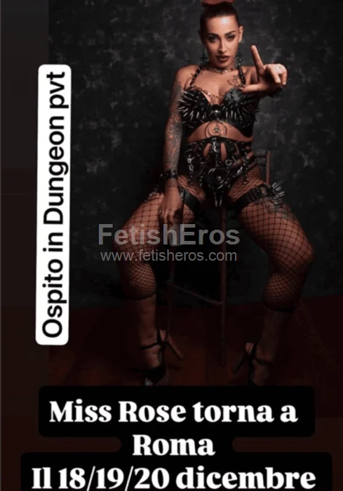 MISS ROSE A ROMA ROMA MISS ROSE A ROMA